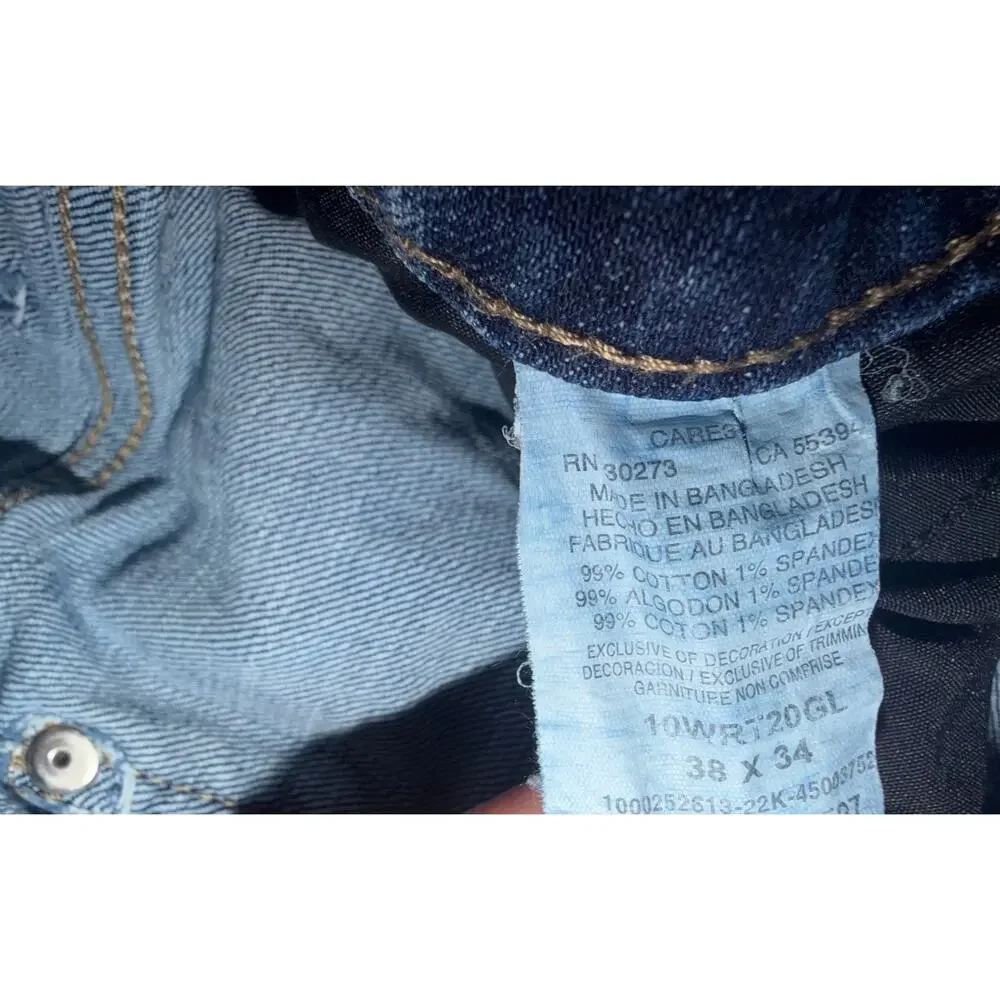Wrangler retro men’s bootcut blue jeans